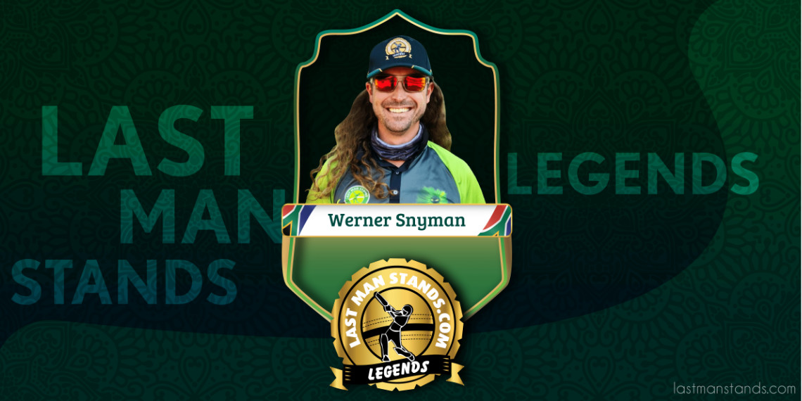WERNER SNYMAN (SAF) – LMS LEGEND