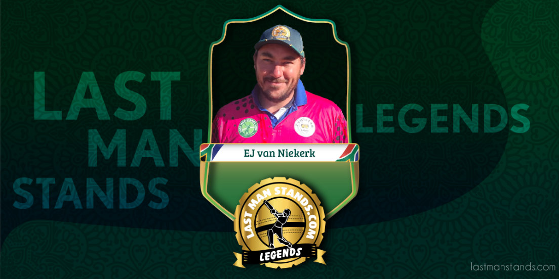 EJ Van Niekerk - LMS Legend