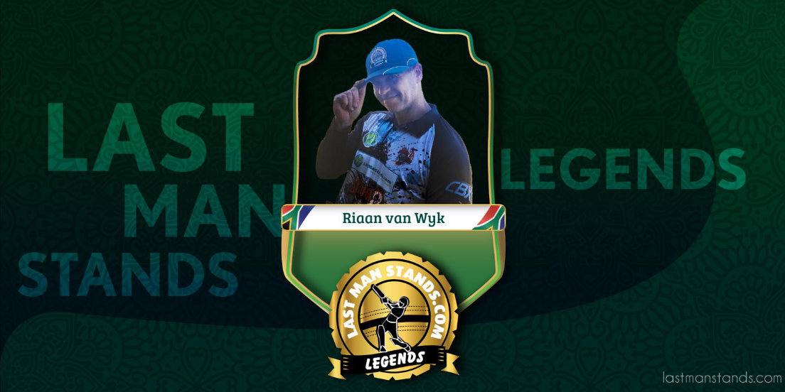 Riaan van Wyk - LMS Legend